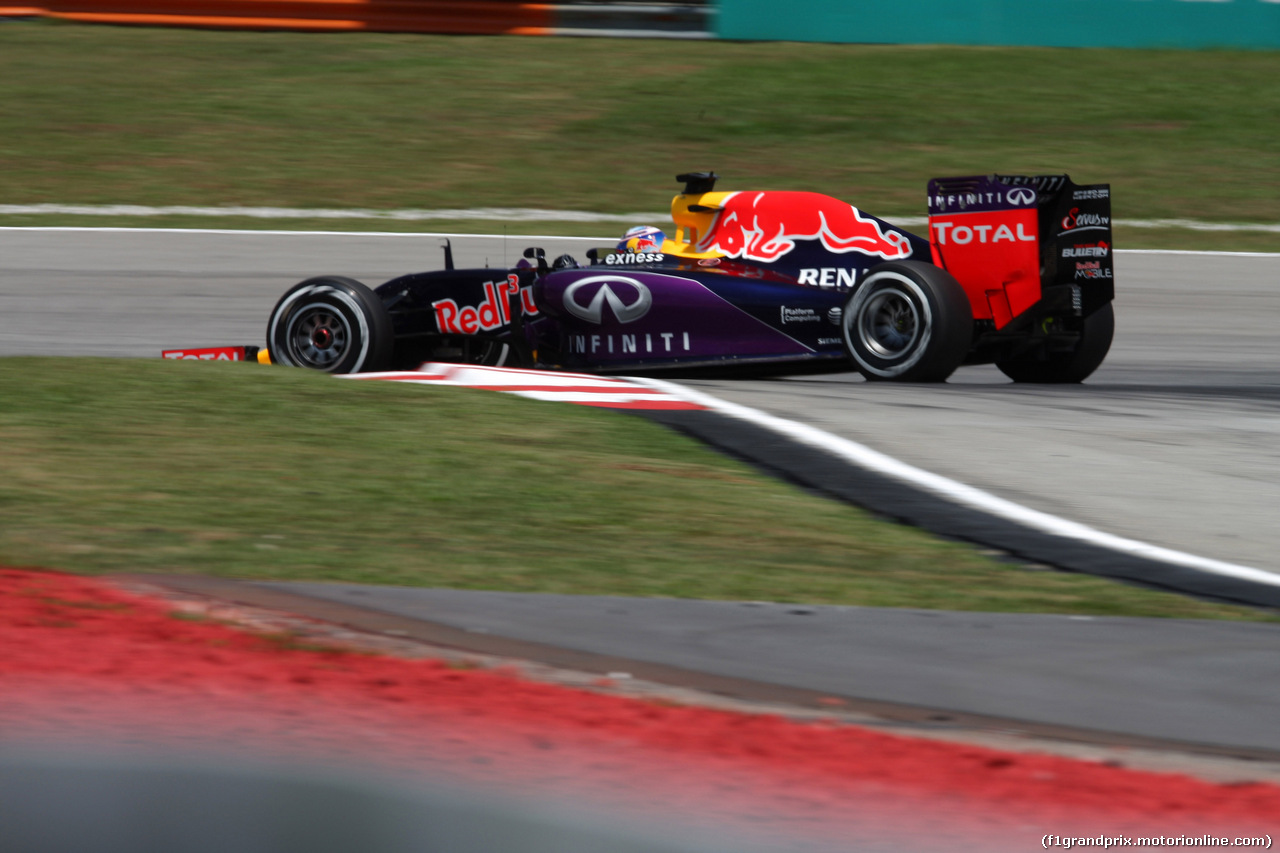GP MALESIA, 28.03.2015 - Prove Libere 3, Daniel Ricciardo (AUS) Red Bull Racing RB11