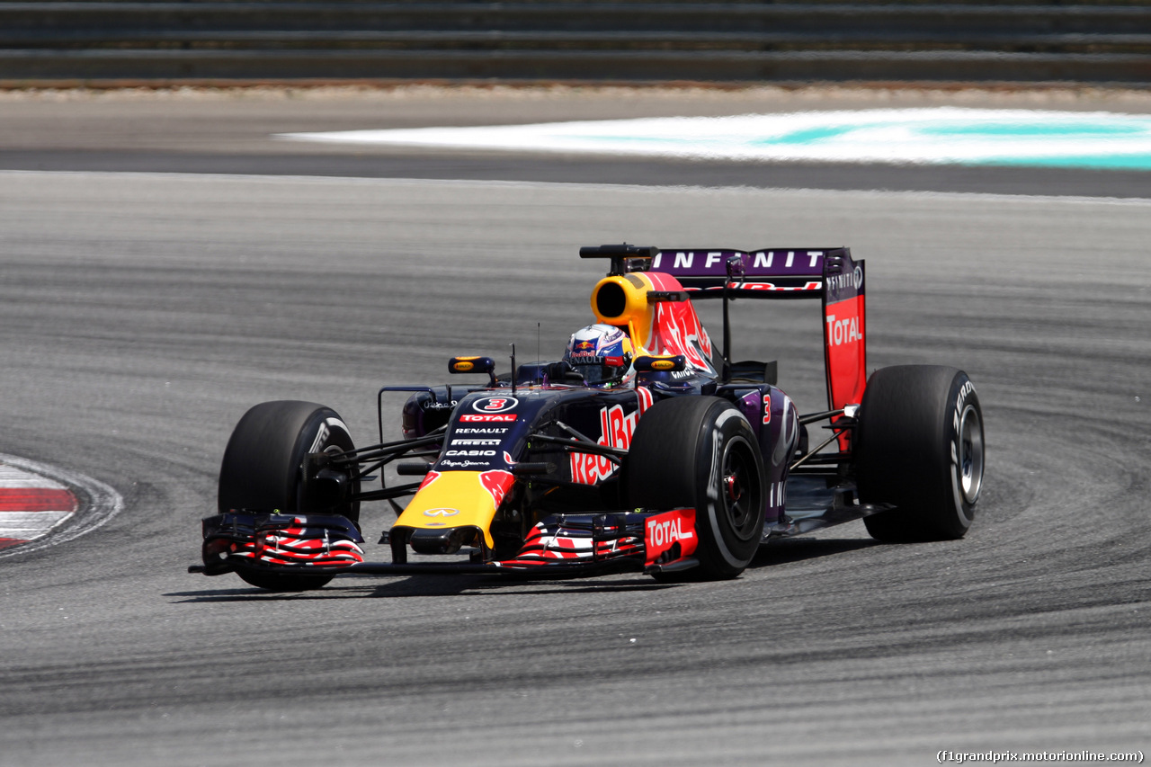 GP MALESIA, 28.03.2015 - Prove Libere 3, Daniel Ricciardo (AUS) Red Bull Racing RB11