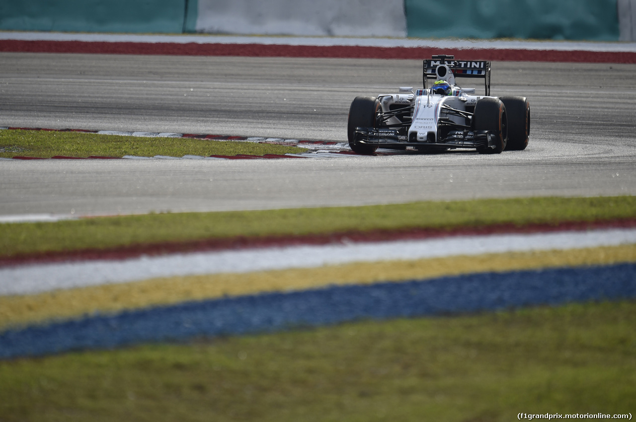 GP MALESIA, 28.03.2015 - Qualifiche, Felipe Massa (BRA) Williams F1 Team FW37