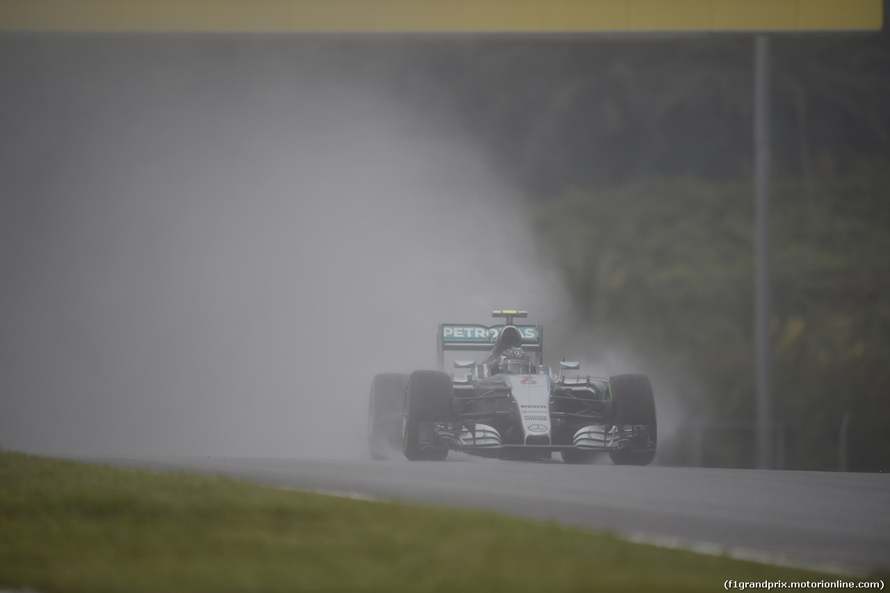 GP MALESIA, 28.03.2015 - Qualifiche, Nico Rosberg (GER) Mercedes AMG F1 W06