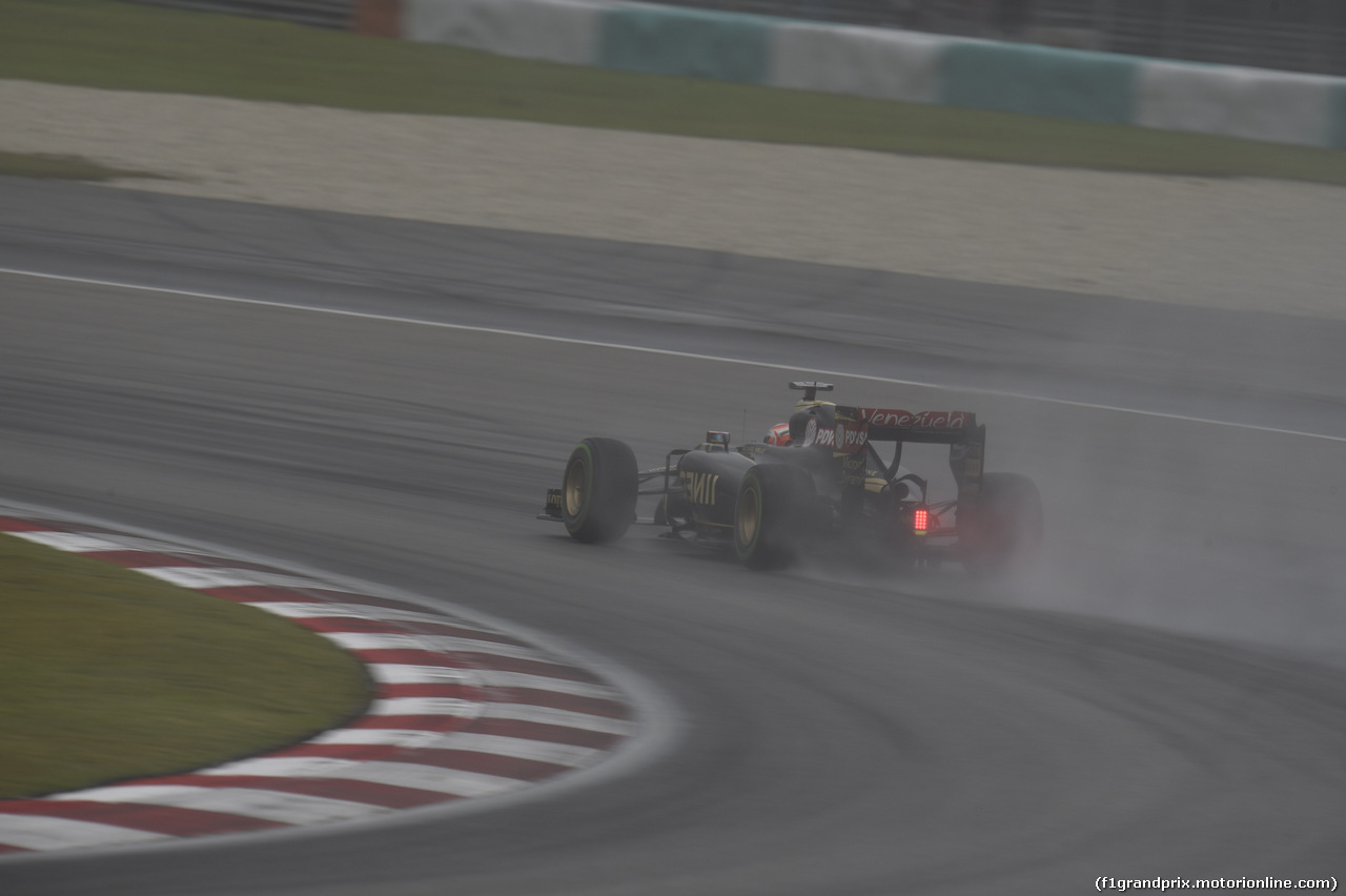 GP MALESIA, 28.03.2015 - Qualifiche, Romain Grosjean (FRA) Lotus F1 Team E23