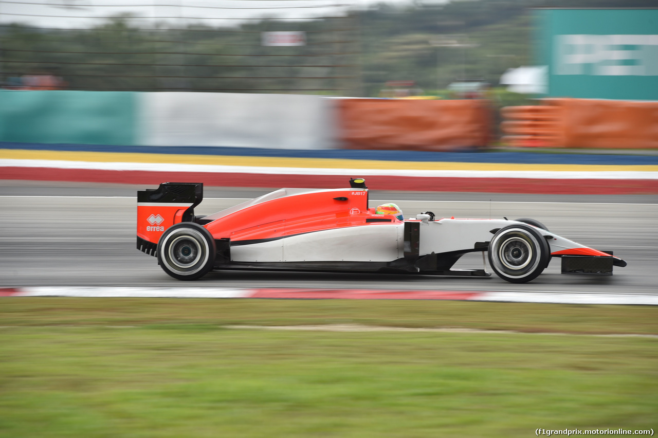 GP MALESIA, 28.03.2015 - Qualifiche, Roberto Merhi (ESP) Manor Marussia F1 Team