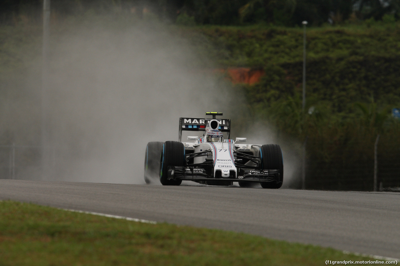 GP MALESIA, 28.03.2015 - Qualifiche, Valtteri Bottas (FIN) Williams F1 Team FW37