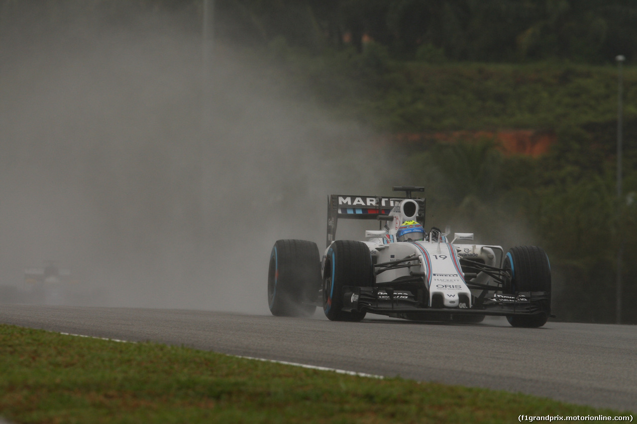 GP MALESIA, 28.03.2015 - Qualifiche, Felipe Massa (BRA) Williams F1 Team FW37