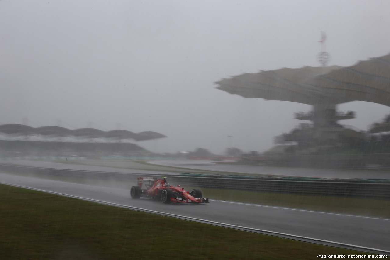 GP MALESIA, 28.03.2015 - Qualifiche, Kimi Raikkonen (FIN) Ferrari SF15-T