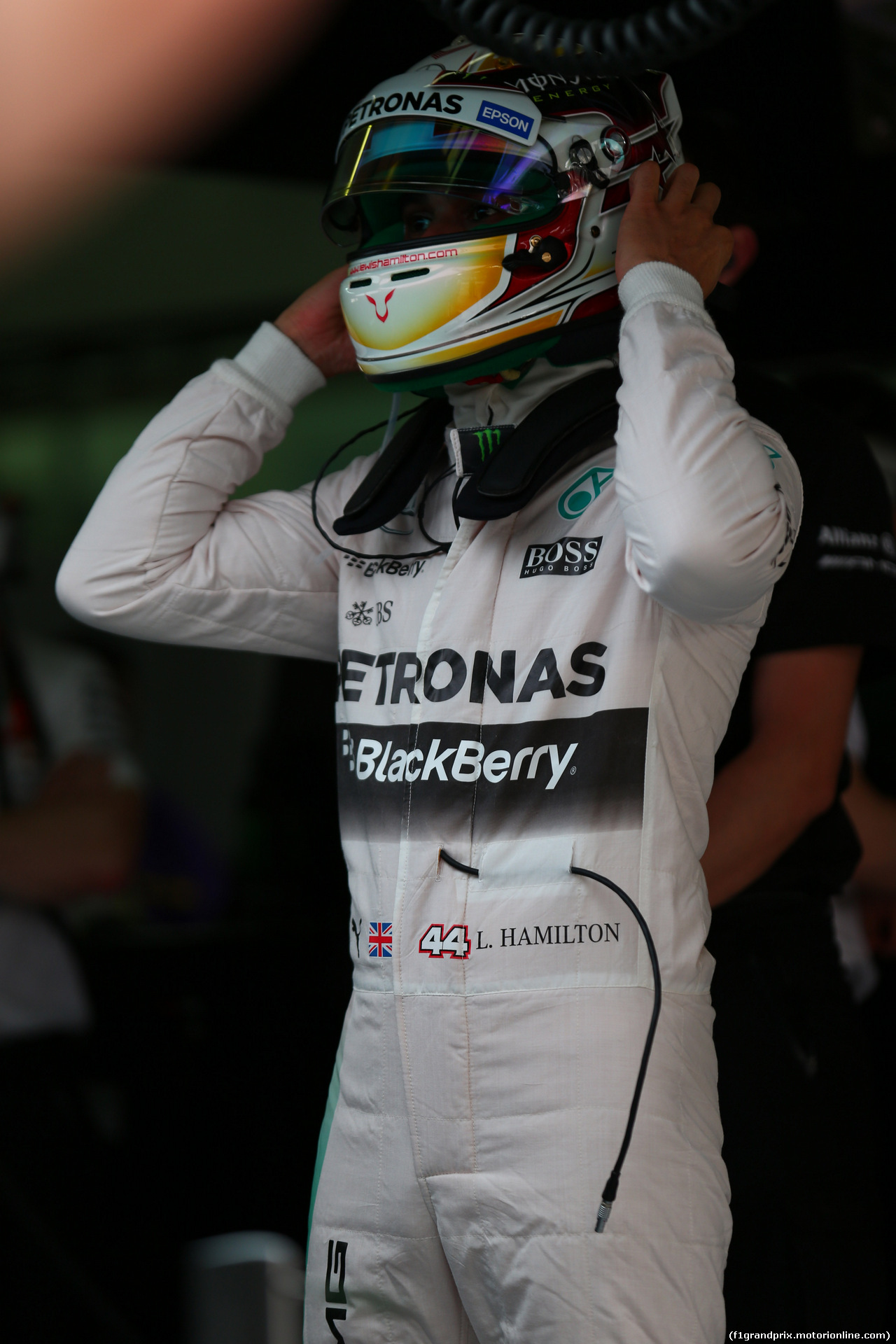 GP MALESIA, 28.03.2015 - Qualifiche, Lewis Hamilton (GBR) Mercedes AMG F1 W06
