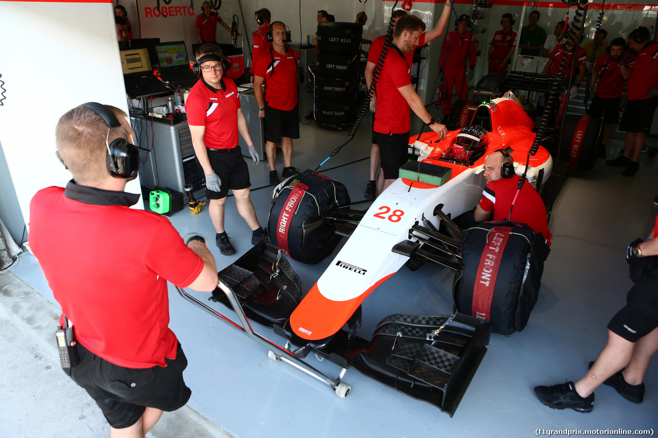 GP MALESIA, 27.03.2015 - Prove Libere 1, William Stevens (GBR) Manor Marussia F1 Team