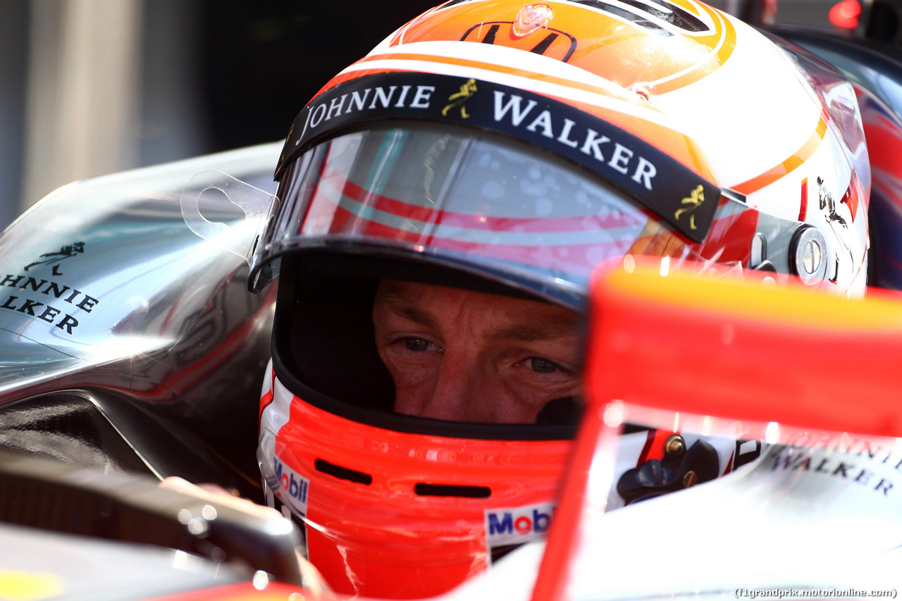 GP MALESIA, 27.03.2015 - Prove Libere 1, Jenson Button (GBR)  McLaren Honda MP4-30.