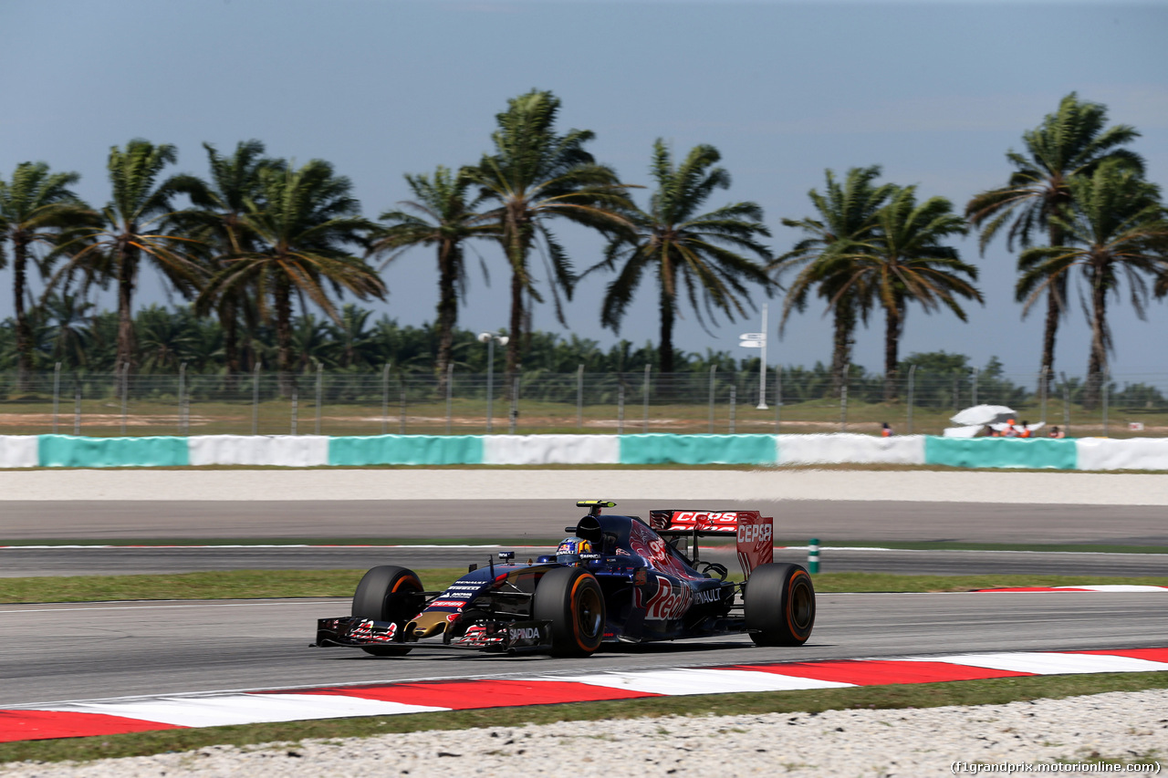 GP MALESIA, 27.03.2015 - Prove Libere 1, Carlos Sainz Jr (ESP) Scuderia Toro Rosso STR10
