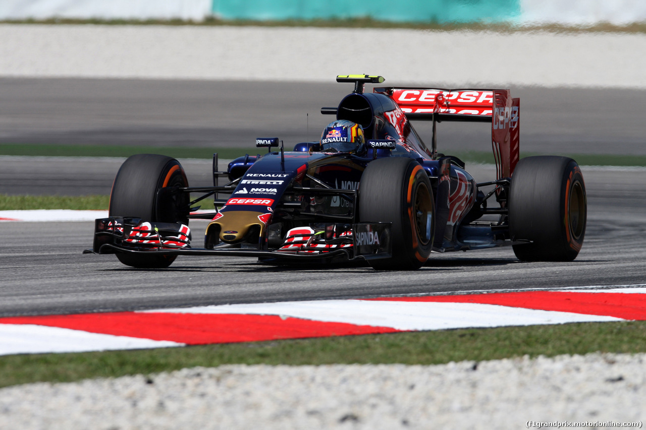 GP MALESIA, 27.03.2015 - Prove Libere 1, Carlos Sainz Jr (ESP) Scuderia Toro Rosso STR10