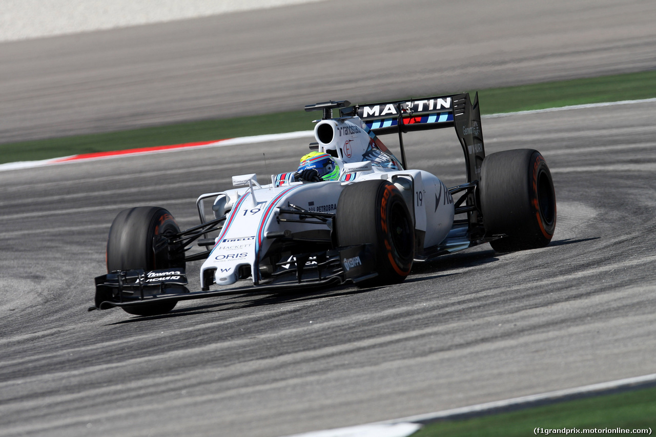 GP MALESIA, 27.03.2015 - Prove Libere 1, Felipe Massa (BRA) Williams F1 Team FW37
