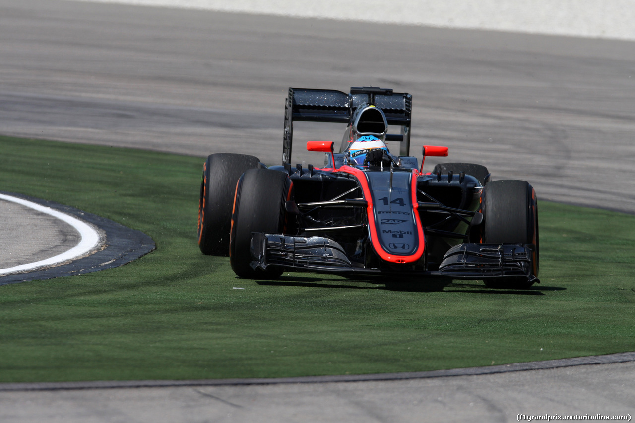 GP MALESIA, 27.03.2015 - Prove Libere 1, Fernando Alonso (ESP) McLaren Honda MP4-30