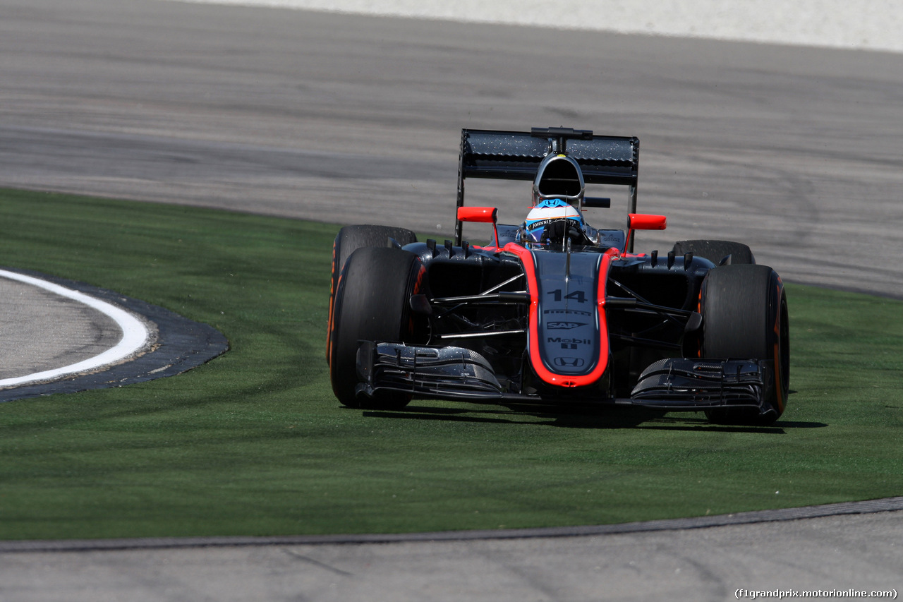 GP MALESIA, 27.03.2015 - Prove Libere 1, Fernando Alonso (ESP) McLaren Honda MP4-30