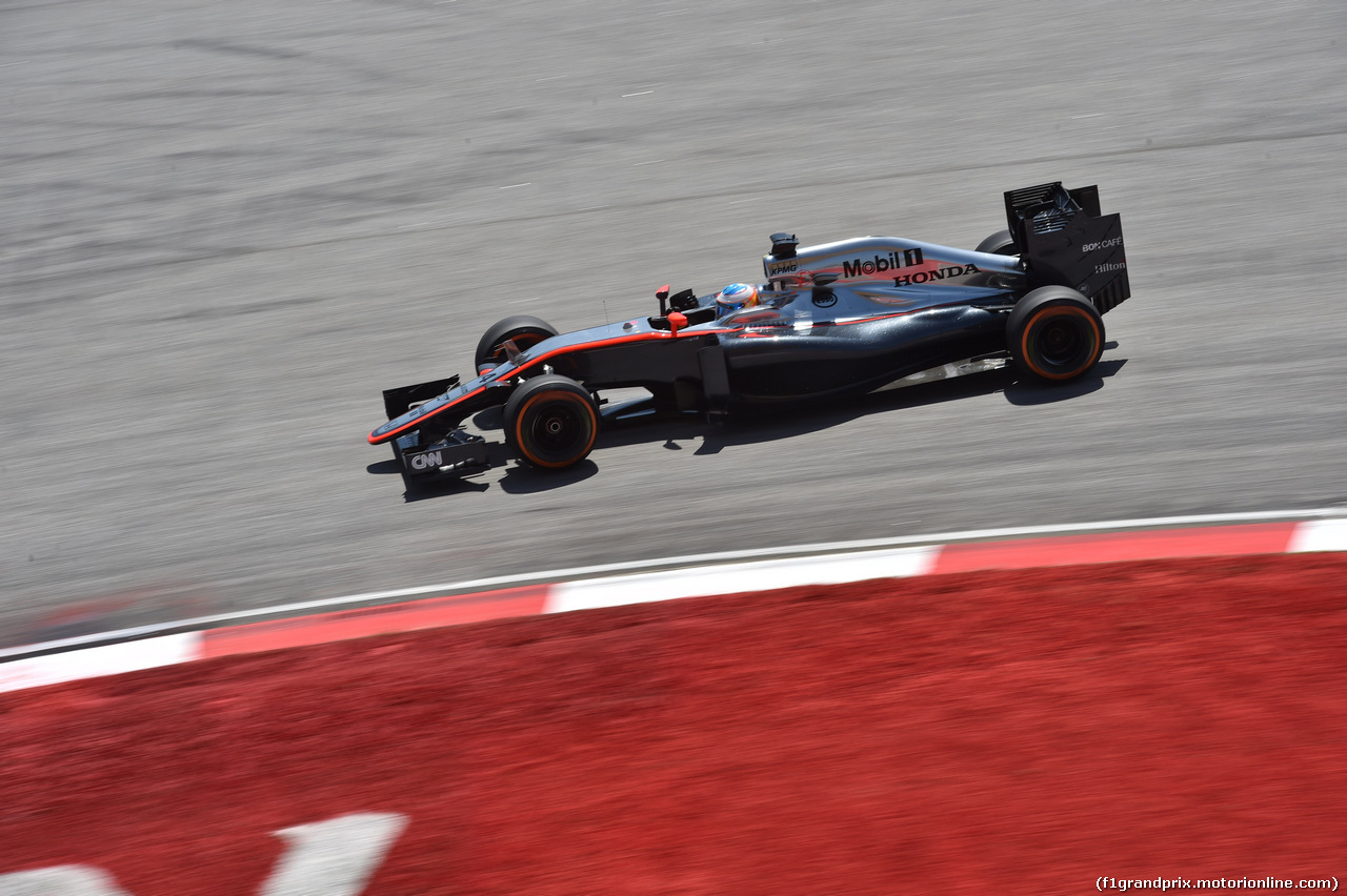 GP MALESIA, 27.03.2015 - Prove Libere 1, Fernando Alonso (ESP) McLaren Honda MP4-30