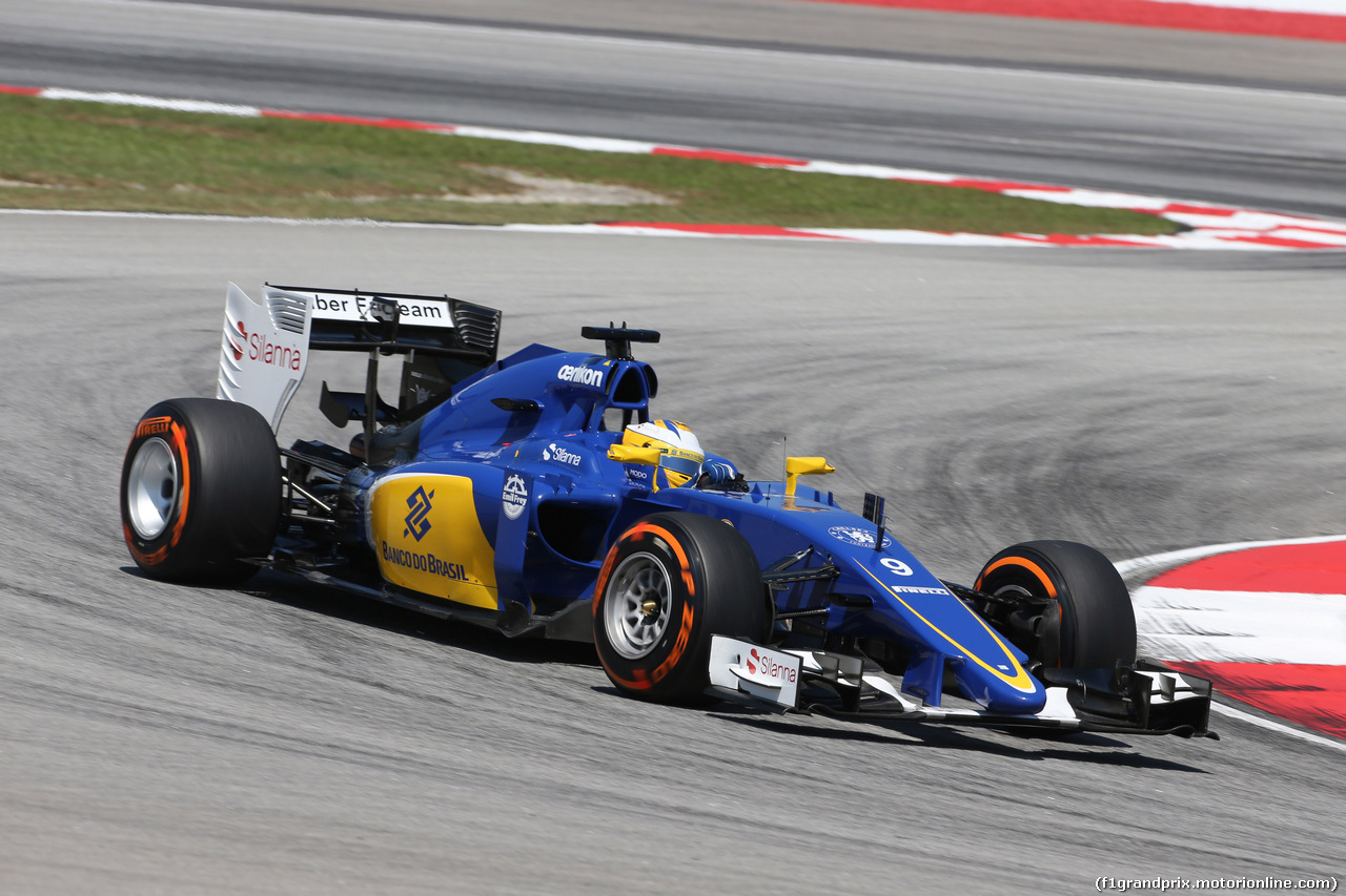 GP MALESIA, 27.03.2015 - Prove Libere 1, Marcus Ericsson (SUE) Sauber C34