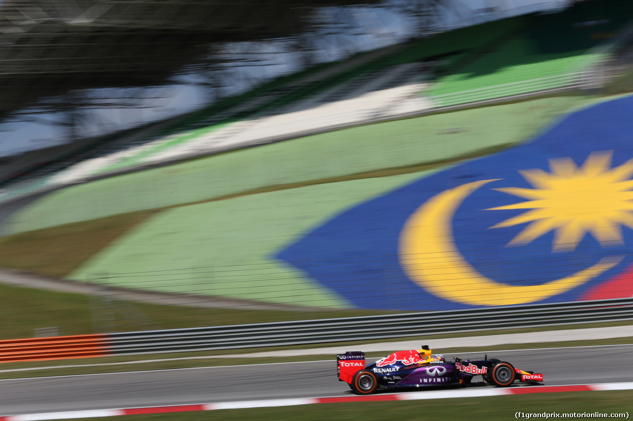 GP MALESIA, 27.03.2015 - Prove Libere 1, Daniel Ricciardo (AUS) Red Bull Racing RB11