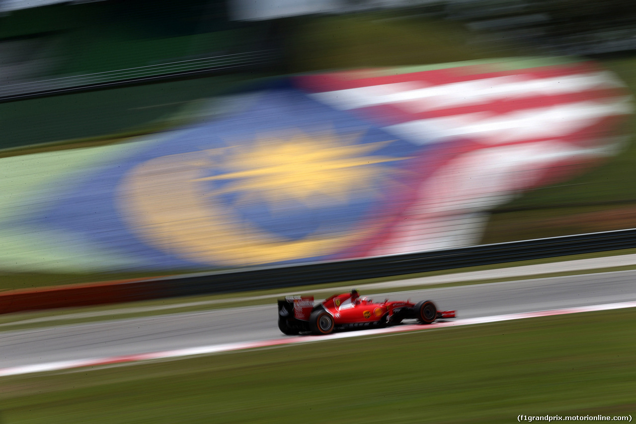 GP MALESIA, 27.03.2015 - Prove Libere 2, Sebastian Vettel (GER) Ferrari SF15-T
