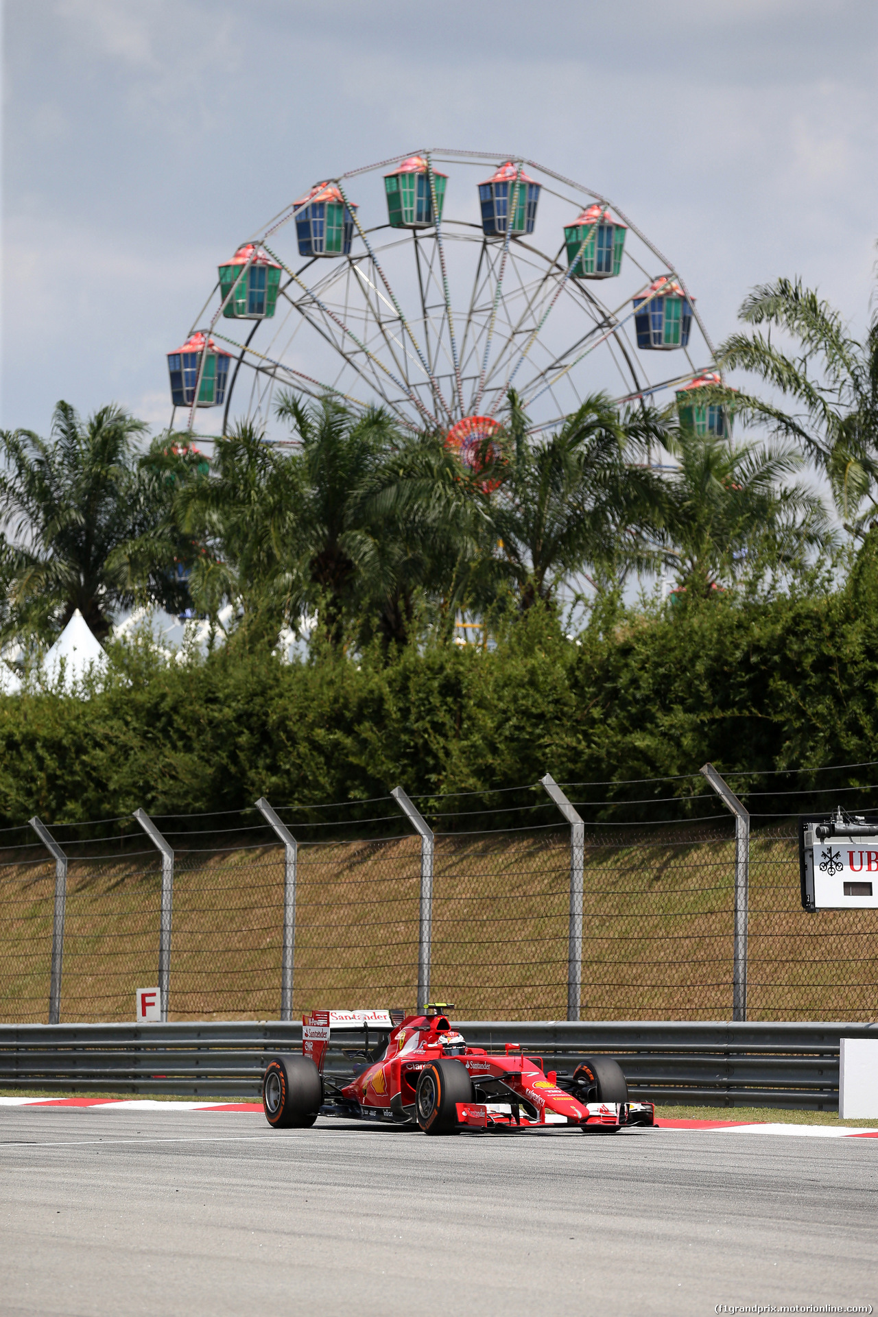 GP MALESIA, 27.03.2015 - Prove Libere 2, Kimi Raikkonen (FIN) Ferrari SF15-T