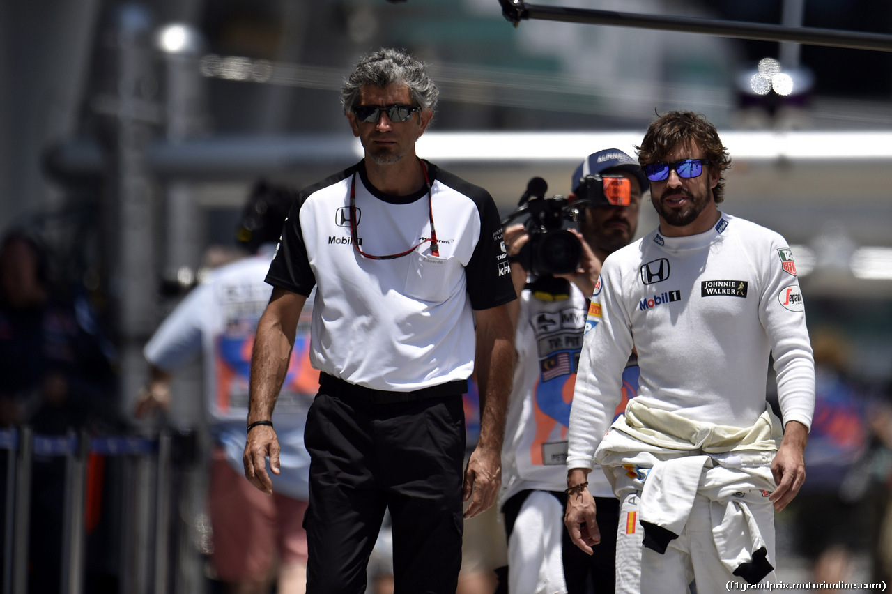 GP MALESIA, 27.03.2015 - Prove Libere 2, Fernando Alonso (ESP) McLaren Honda MP4-30