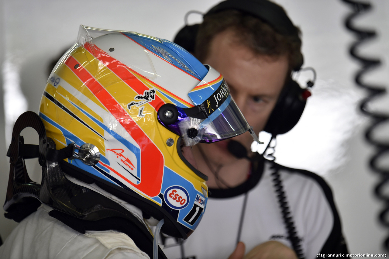GP MALESIA, 27.03.2015 - Prove Libere 2, Fernando Alonso (ESP) McLaren Honda MP4-30