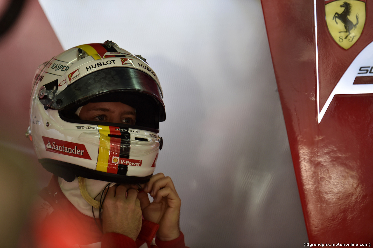 GP MALESIA, 27.03.2015 - Prove Libere 2, Sebastian Vettel (GER) Ferrari SF15-T