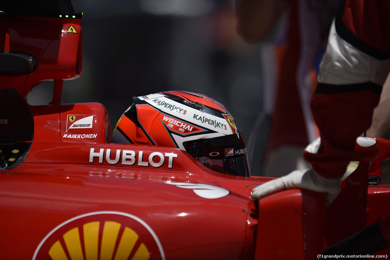 GP MALESIA, 27.03.2015 - Prove Libere 2, Kimi Raikkonen (FIN) Ferrari SF15-T