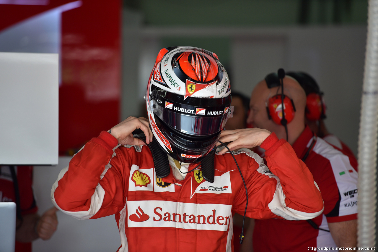 GP MALESIA, 27.03.2015 - Prove Libere 2, Kimi Raikkonen (FIN) Ferrari SF15-T