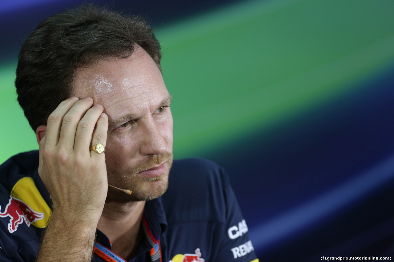 GP MALESIA, 27.03.2015 - Conferenza Stampa, Christian Horner (GBR), Red Bull Racing, Sporting Director