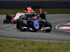 GP MALESIA, 27.03.2015 - Free Practice 2, Felipe Nasr (BRA) Sauber C34 e William Stevens (GBR) Manor Marussia F1 Team