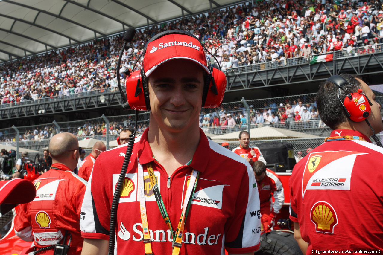 GP MESSICO, 01.11.2015 - Gara, Esteban Gutierrez (MEX) Ferrari Test e Reserve Driver