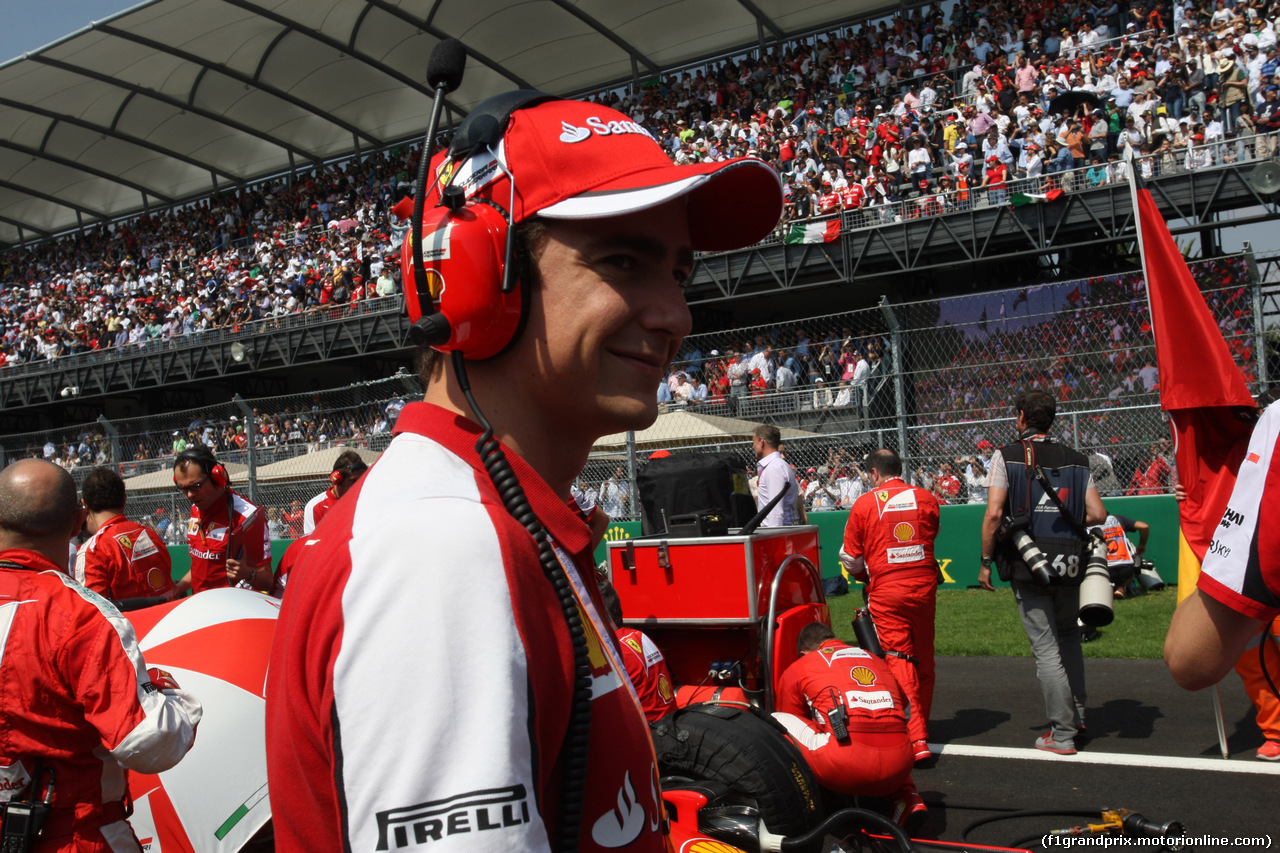 GP MESSICO, 01.11.2015 - Gara, Esteban Gutierrez (MEX) Ferrari Test e Reserve Driver