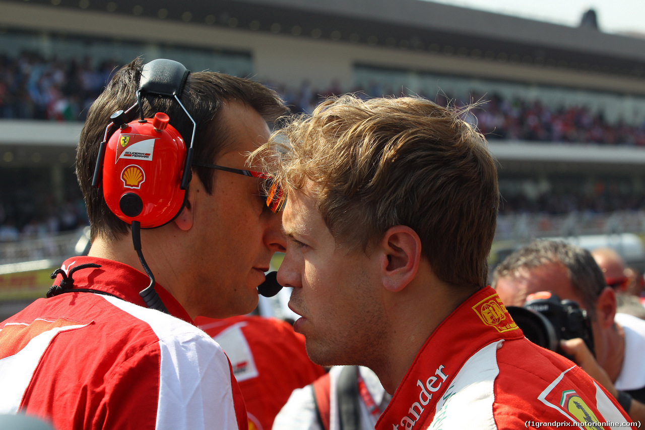 GP MESSICO, 01.11.2015 - Gara, Sebastian Vettel (GER) Ferrari SF15-T