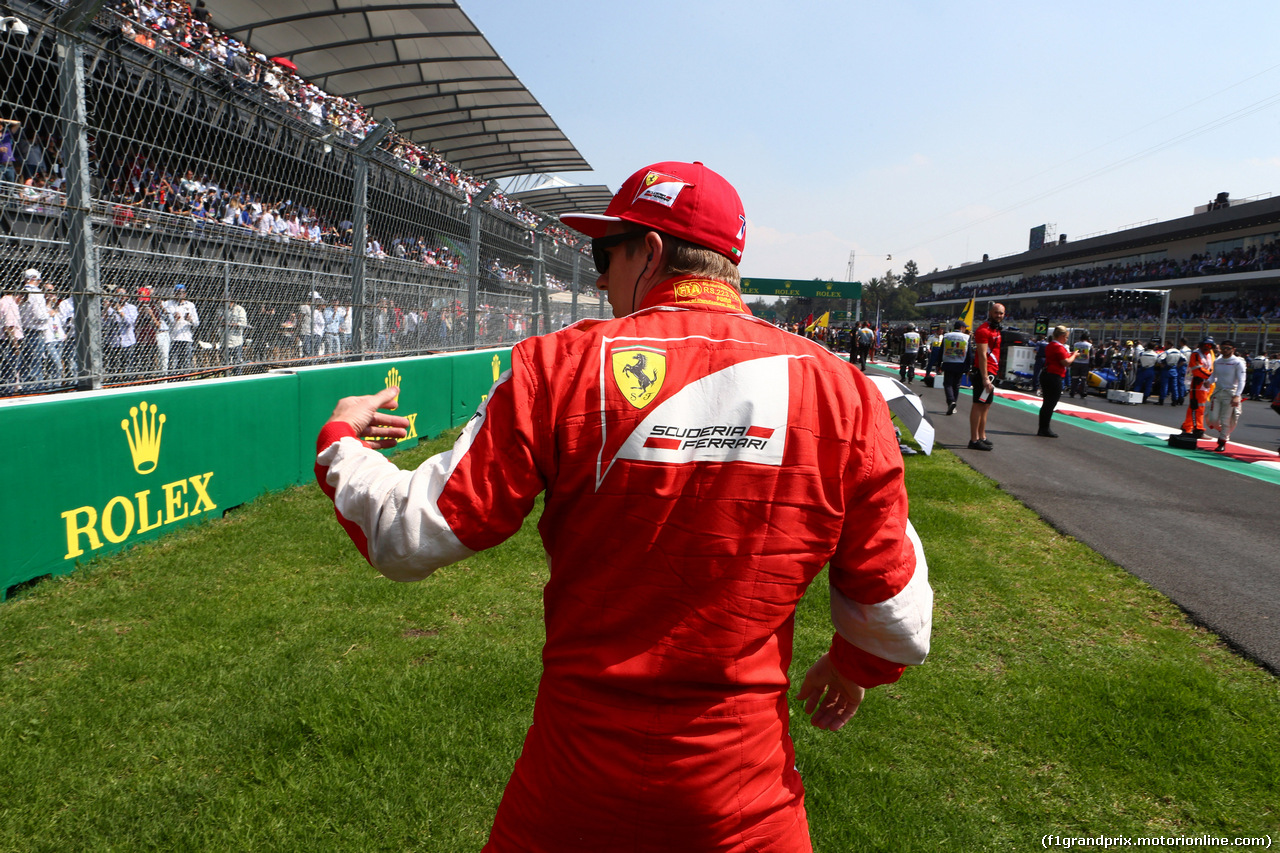 GP MESSICO, 01.11.2015 - Gara, Kimi Raikkonen (FIN) Ferrari SF15-T