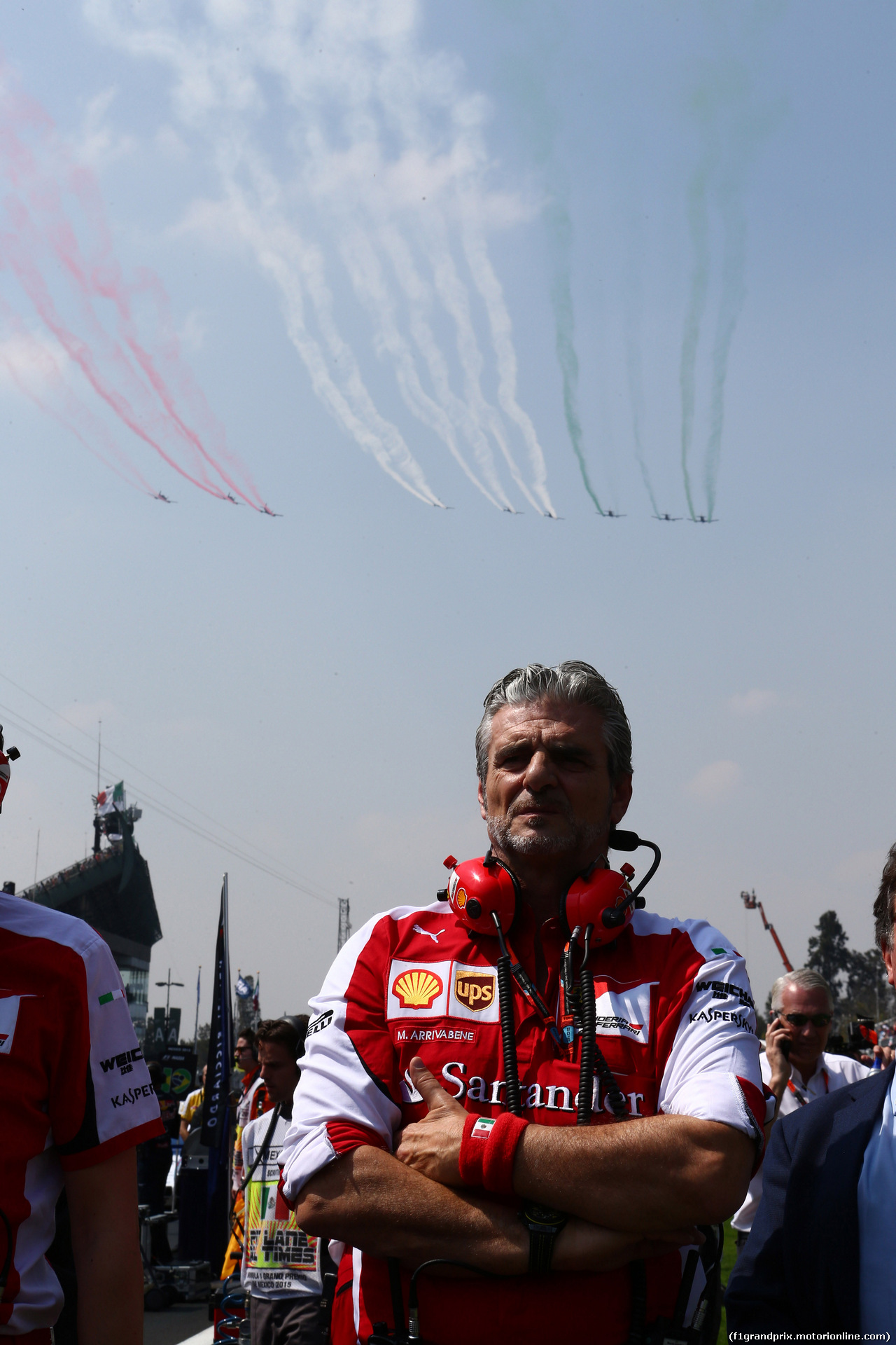 GP MESSICO, 01.11.2015 - Gara, Maurizio Arrivabene (ITA) Ferrari Team Principal