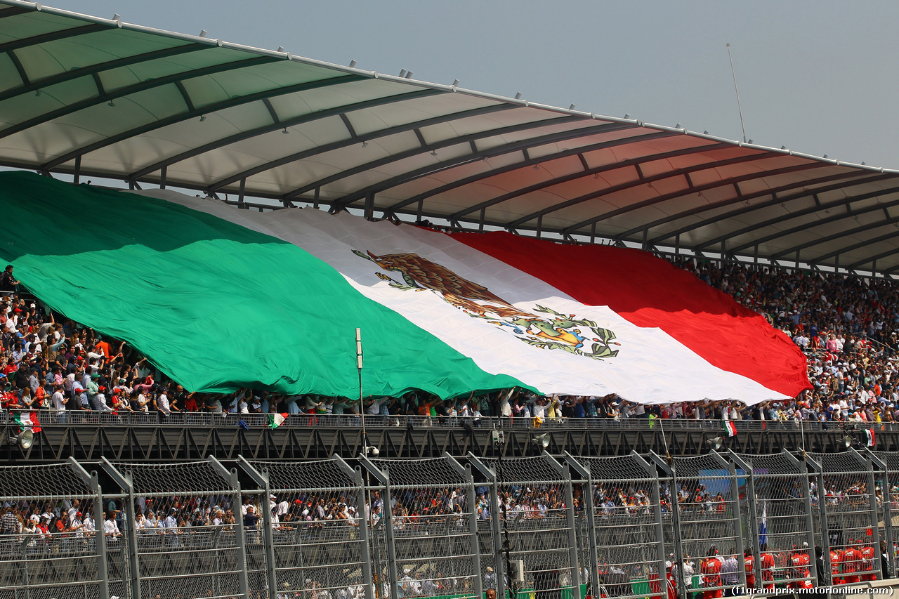 GP MESSICO, 01.11.2015 - Gara, Mexican flag