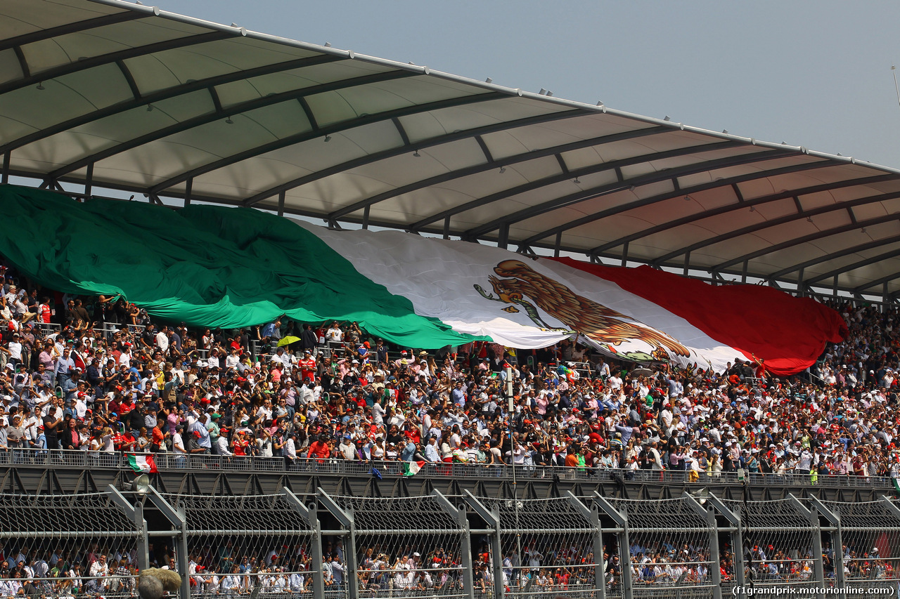 GP MESSICO, 01.11.2015 - Gara, Mexican flag