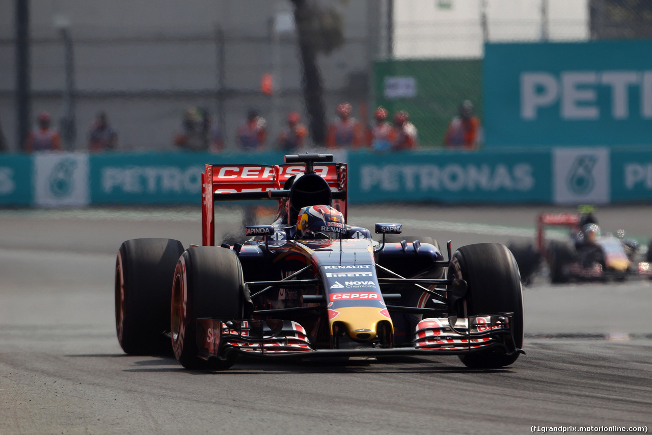GP MESSICO, 01.11.2015 - Gara, Max Verstappen (NED) Scuderia Toro Rosso STR10