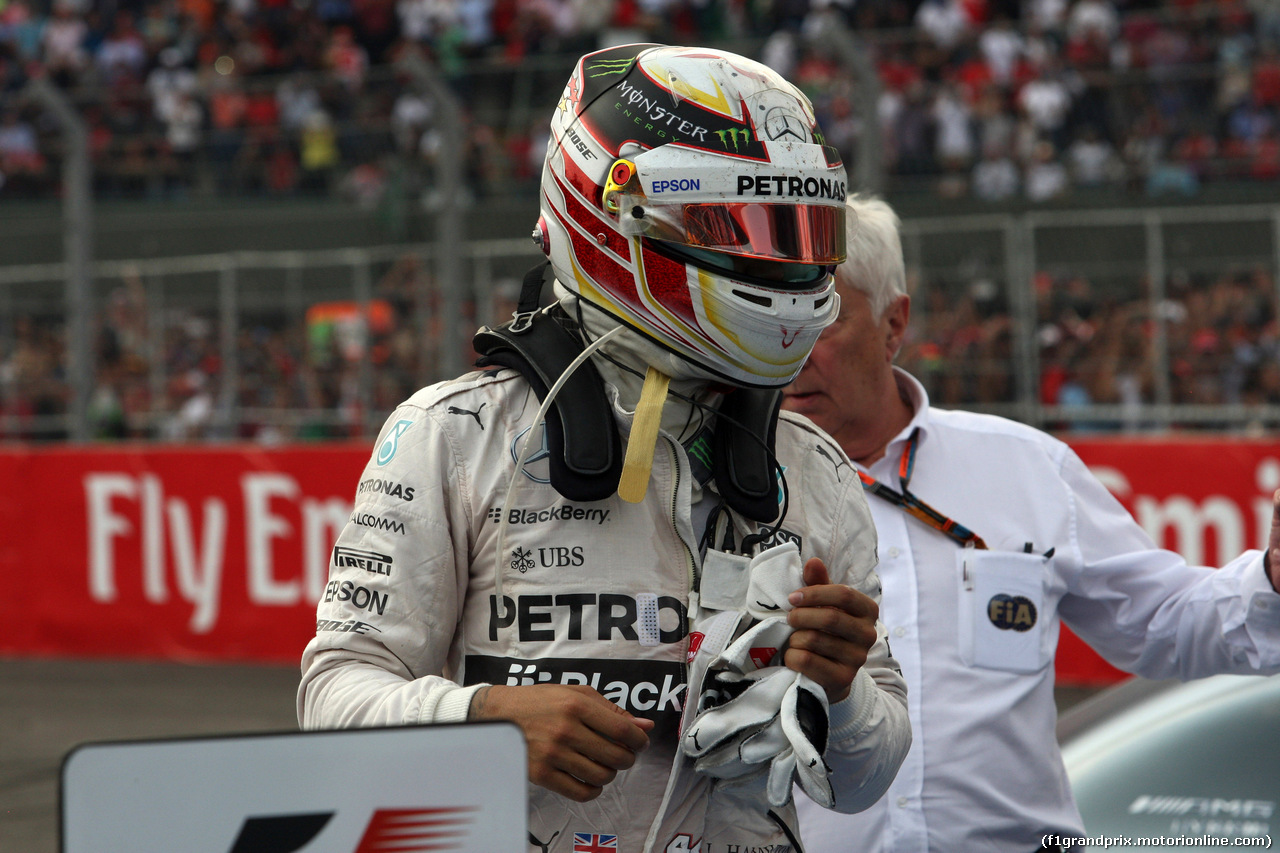 GP MESSICO, 01.11.2015 - Gara, secondo Lewis Hamilton (GBR) Mercedes AMG F1 W06