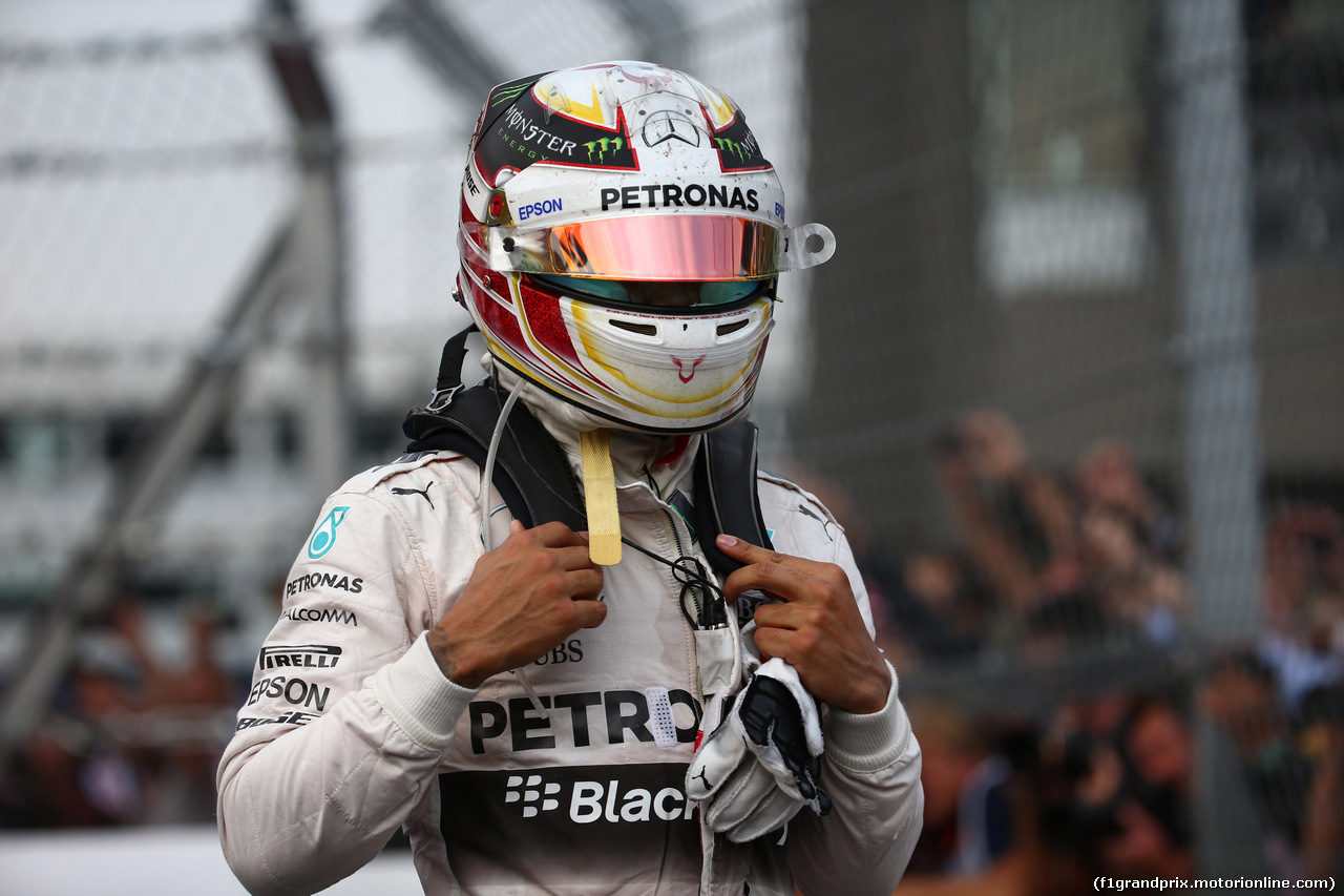 GP MESSICO, 01.11.2015 - Gara, secondo Lewis Hamilton (GBR) Mercedes AMG F1 W06