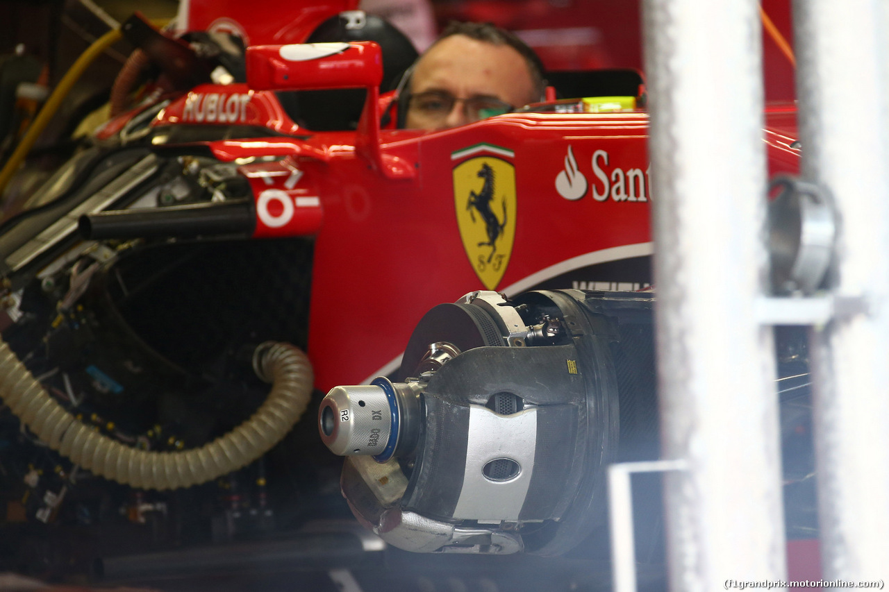 GP MESSICO, 29.10.2015 - Ferrari SF15-T, detail