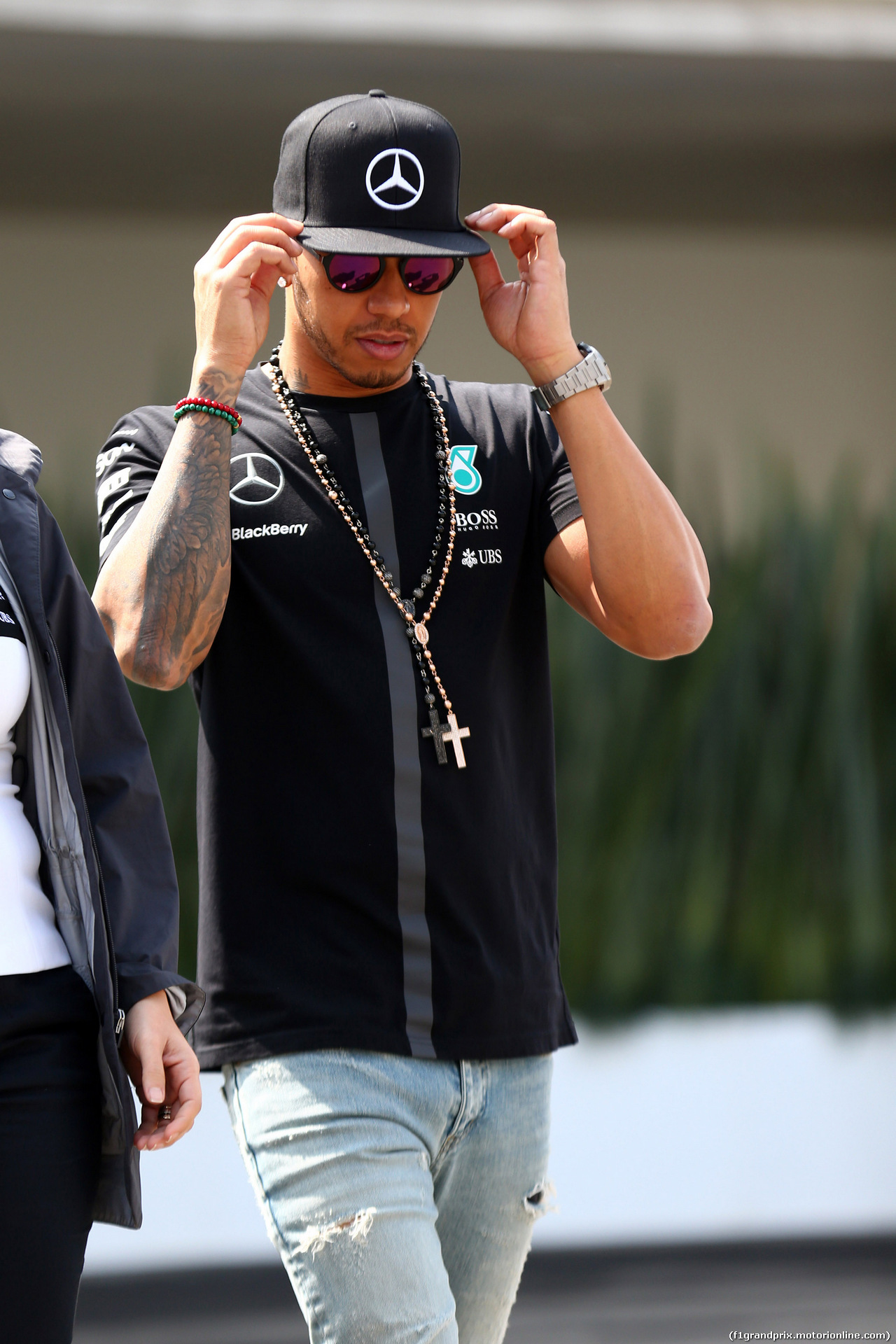 GP MESSICO, 29.10.2015 - Lewis Hamilton (GBR) Mercedes AMG F1 W06
