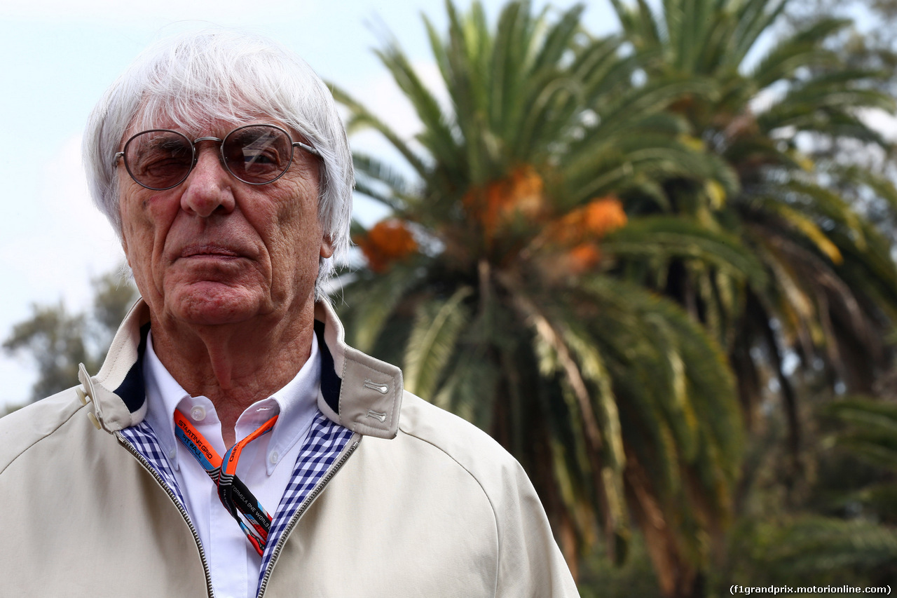 GP MESSICO, 29.10.2015 - Bernie Ecclestone (GBR), President e CEO of FOM