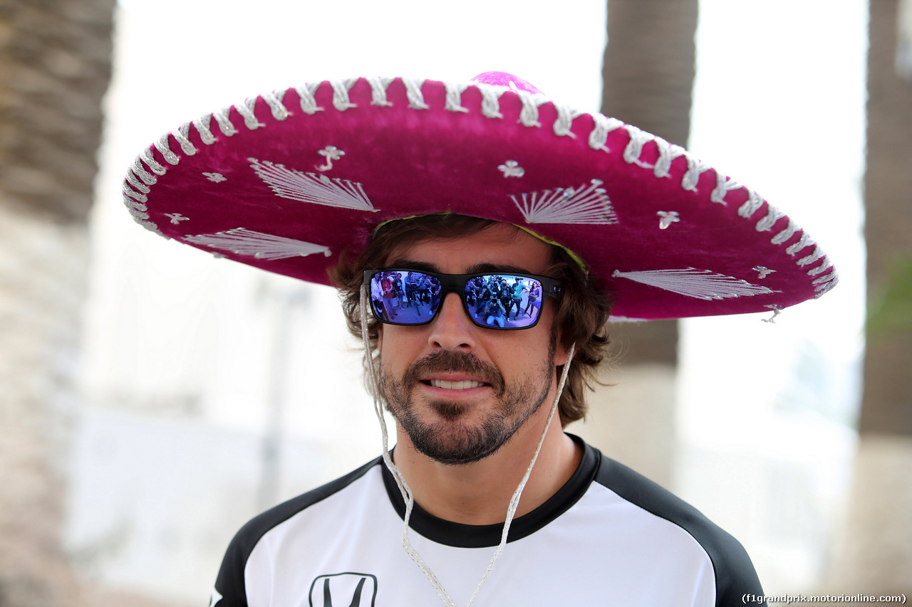 GP MESSICO, 29.10.2015 - Fernando Alonso (ESP) McLaren Honda MP4-30