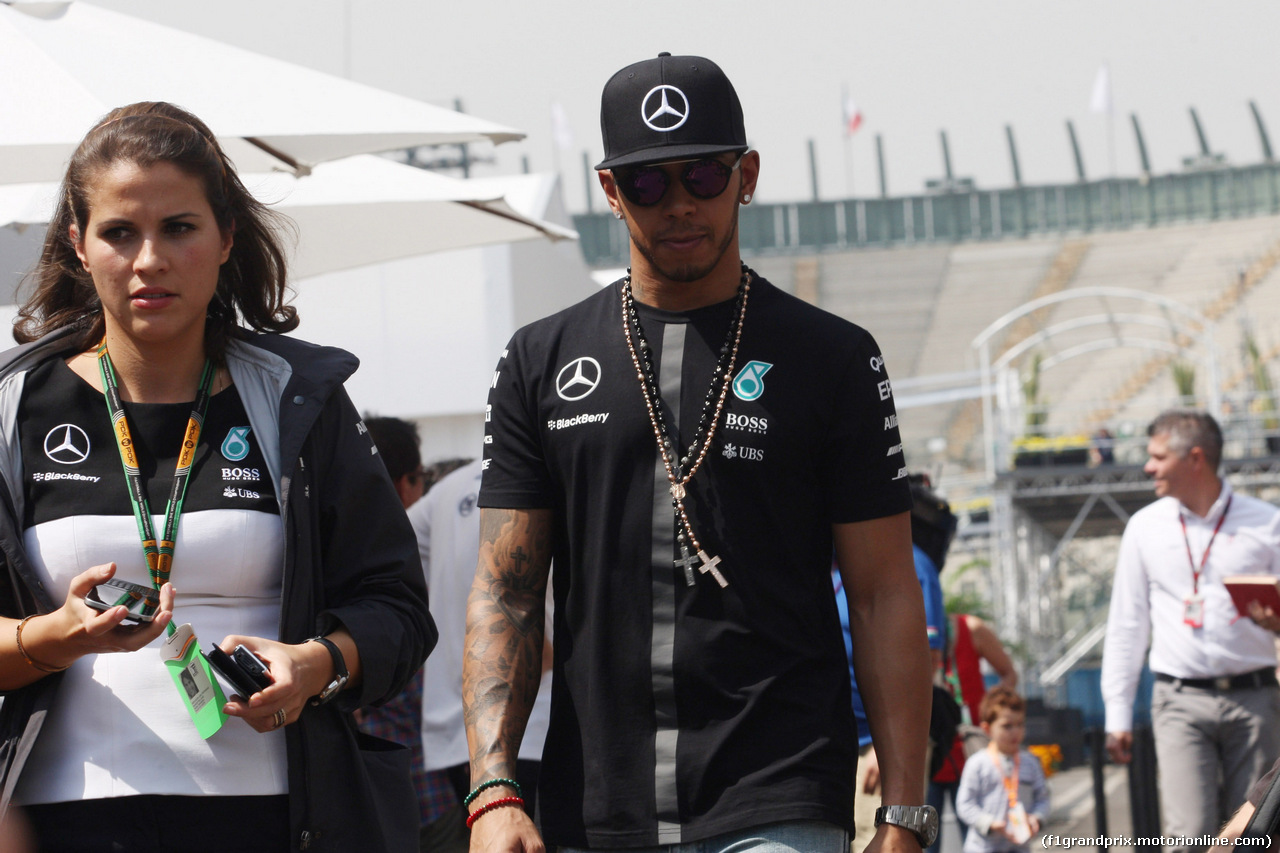 GP MESSICO, 29.10.2015 - Lewis Hamilton (GBR) Mercedes AMG F1 W06