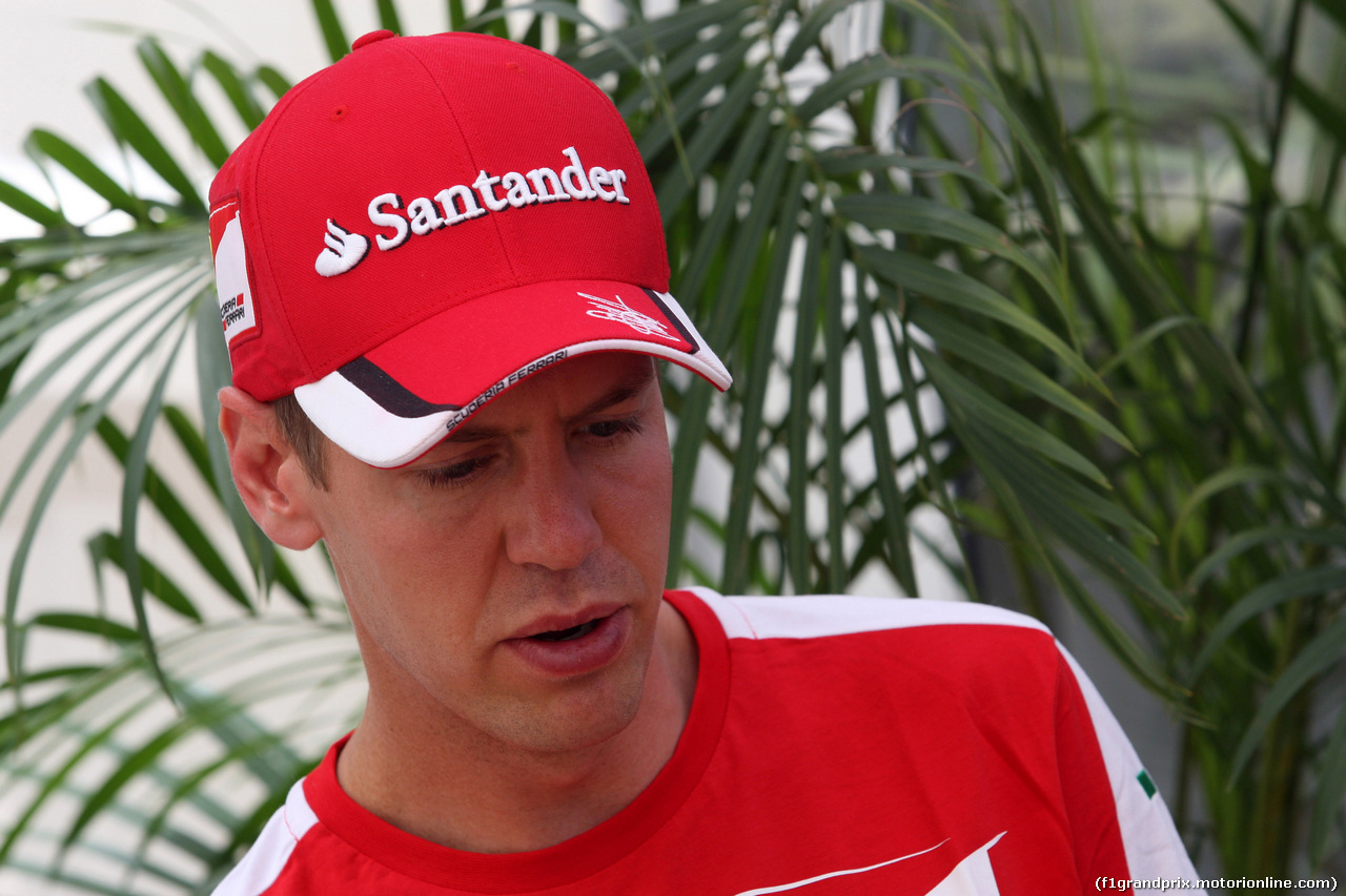 GP MESSICO, 29.10.2015 - Sebastian Vettel (GER) Ferrari SF15-T