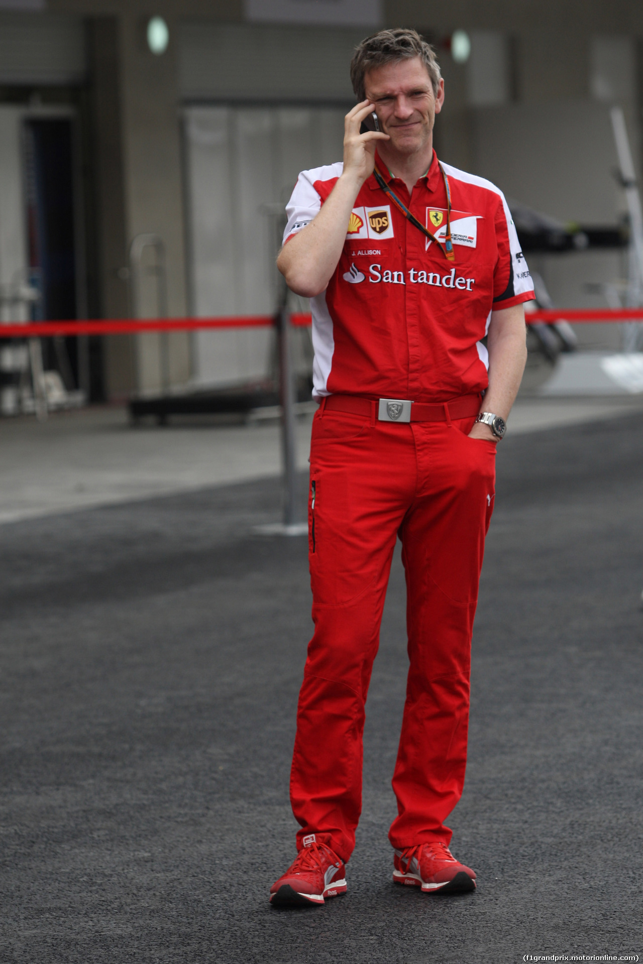 GP MESSICO, 29.10.2015 - James Allison (GBR) Ferrari Chassis Technical Director