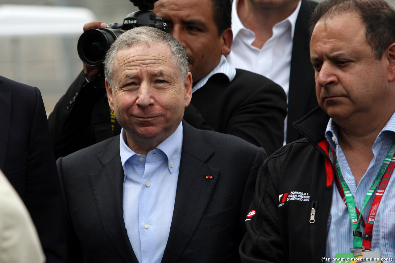 GP MESSICO, 29.10.2015 - Jean Todt (FRA), President FIA
