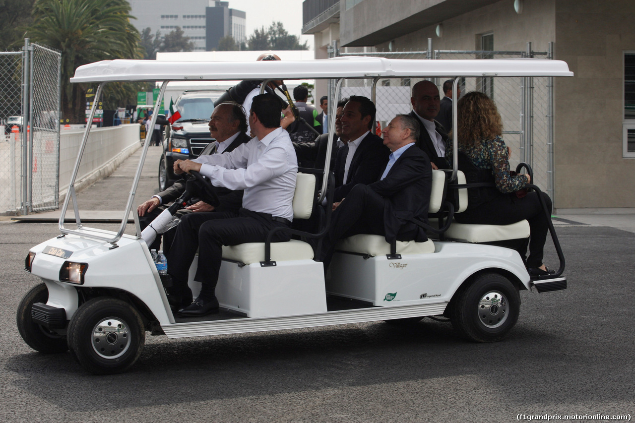 GP MESSICO, 29.10.2015 - Jean Todt (FRA), President FIA