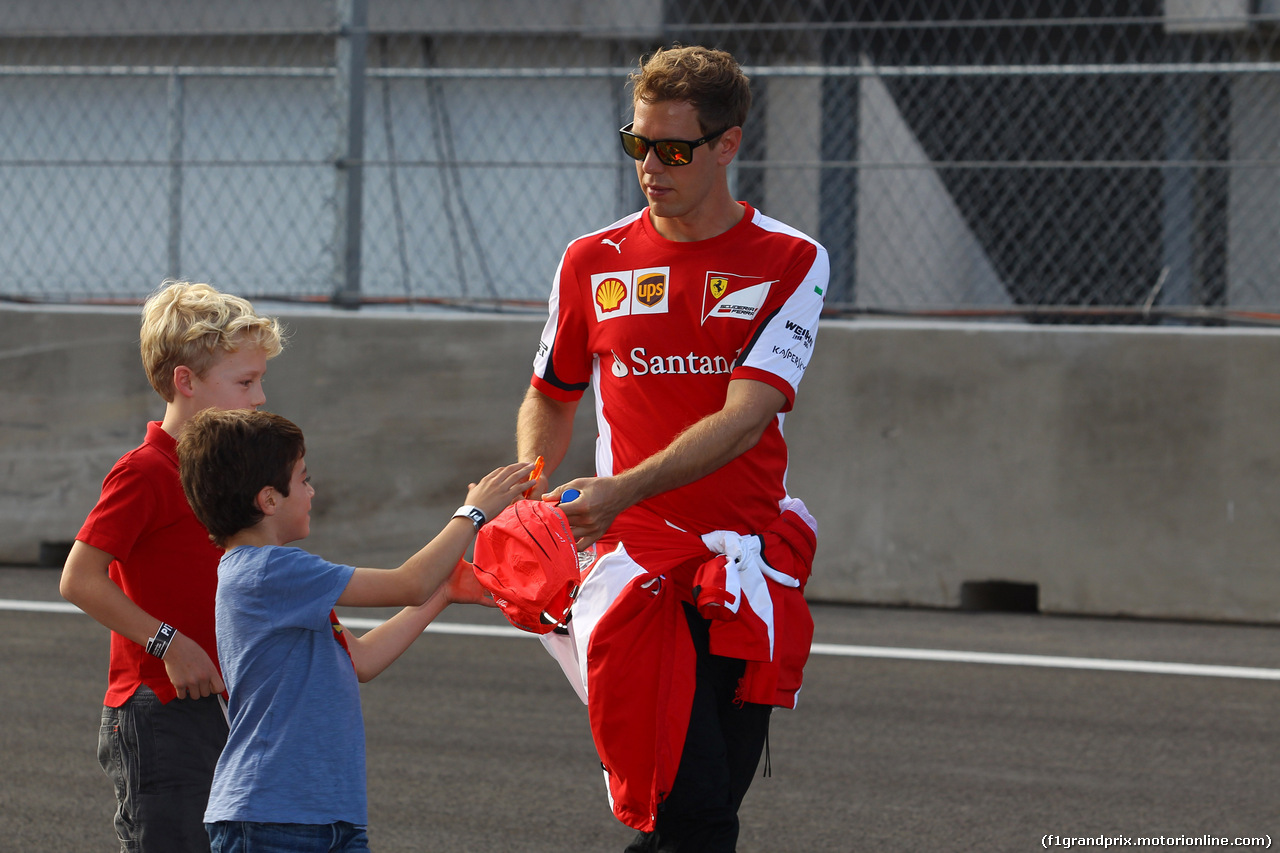 GP MESSICO, 29.10.2015 - Sebastian Vettel (GER) Ferrari SF15-T