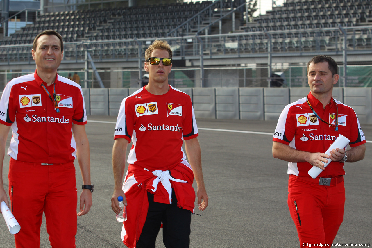 GP MESSICO, 29.10.2015 - Sebastian Vettel (GER) Ferrari SF15-T
